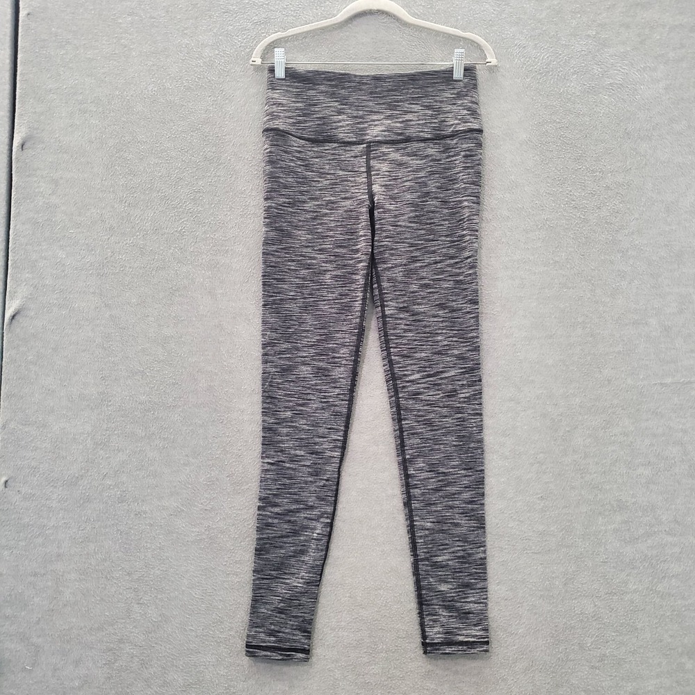 Victoria Secret Women Activewear Pants Medium Gray Knockout Leggings‎ Mid Rise